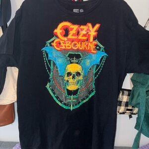 Ozzy Osbourne Black Graphic T-Shirt